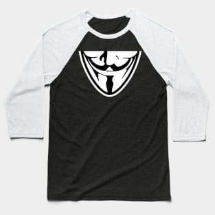 face mask anonymous Baseball T-Shirt